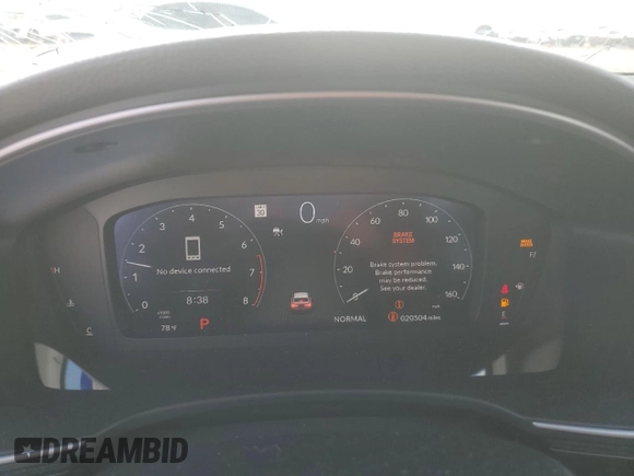 2023 Honda Civic Touring z VIN 2HGFE1F92PH323562, wystawiony jako Copart lot #54060205 z przebiegiem 20 504 mil mil oraz Czysty tytuł • Clean title. Historia ofert i sprzedaży dostępna na DreamBid. Obrazek 9.