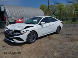 2024 Hyundai Elantra SEL with VIN KMHLM4DG5RU641629, listed as a IAAI auction lot 42137743 with 34,881 mi miles and . Bid and sale history available at DreamBid. Image 17.