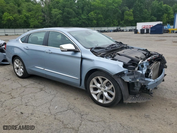 2014 Chevrolet Impala LTZ with VIN 1G1155S36EU138774, listed as a Copart auction lot 54018215 with 36,000 mi miles and Salvage Title. Bid and sale history available at carsss.com. Image 4.