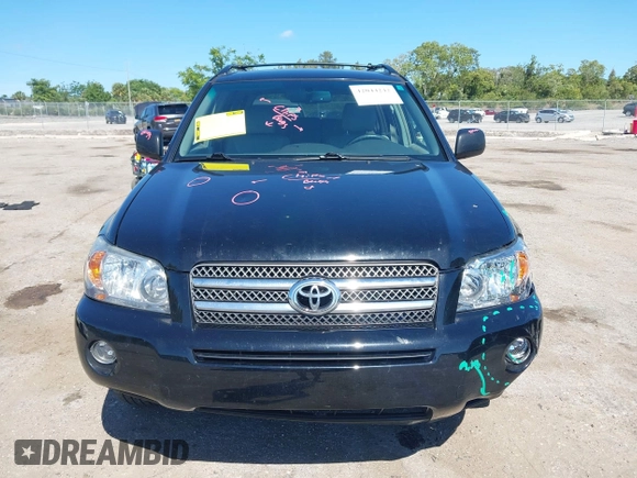2007 Toyota Highlander Hybrid with VIN JTEHW21A970039728, listed as a IAAI auction lot 42044242 with 200,798 mi miles. Bid and sale history available at carsss.com. Image 12.