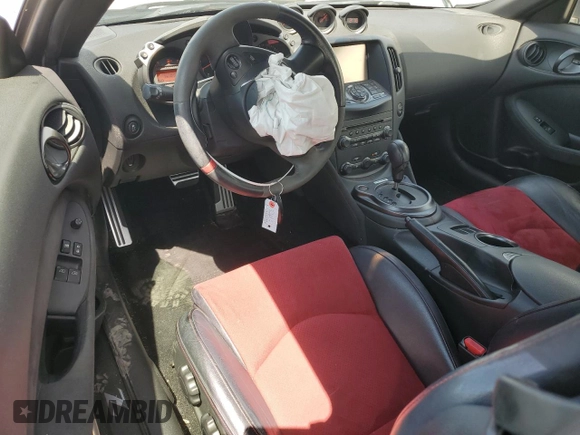 2016 Nissan 370Z Nismo with VIN JN1AZ4EH2GM931881, listed as a Copart auction lot 54264675 with 66,888 mi miles and Salvage Title. Bid and sale history available at DreamBid. Image 8.