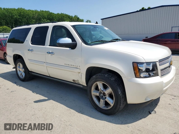 2008 Chevrolet Suburban LTZ with VIN 1GNFK16388R213823, listed as a Copart auction lot 57807615 with 329,193 mi miles and Clean title. Bid and sale history available at DreamBid. Image 4.