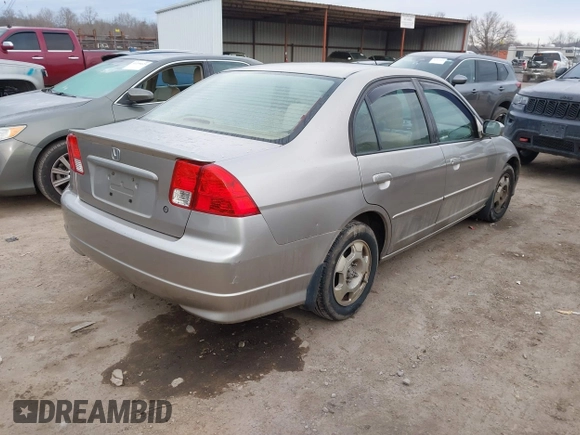 2005 Honda Civic z VIN JHMES96665S015886, wystawiony jako IAAI lot #41448767 z przebiegiem 171 988 mil mil oraz . Historia ofert i sprzedaży dostępna na DreamBid. Obrazek 4.