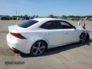 2017 Lexus IS 300 with VIN JTHCM1D27H5022643, listed as a Copart auction lot 61489985 with 59,565 mi miles and Salvage title. Bid and sale history available at DreamBid. Image 3.