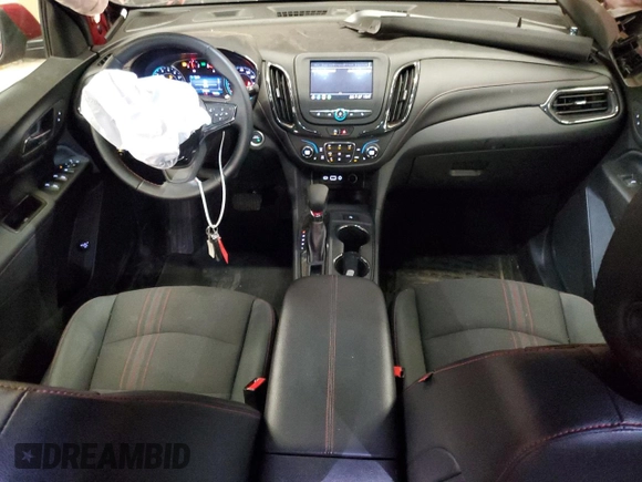2024 Chevrolet Equinox RS с VIN 3GNAXWEG5RS105364, выставлен на аукционе Copart как лот 60456595 с пробегом 31 440 миль миль и Списание • Salvage title. История ставок и продаж доступна на DreamBid. Изображение 8.