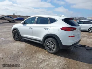 2021 Hyundai Tucson Limited with VIN KM8J33AL5MU410311, listed as a IAAI auction lot 41395702 with 55,562 mi miles. Bid and sale history available at carsss.com. Image 3.