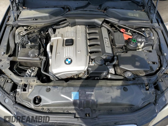 2007 BMW 5 Series 530xi with VIN WBANF73517CY17309, listed as a Copart auction lot 52692025 with 90,817 mi miles and Salvage title. Bid and sale history available at DreamBid. Image 12.