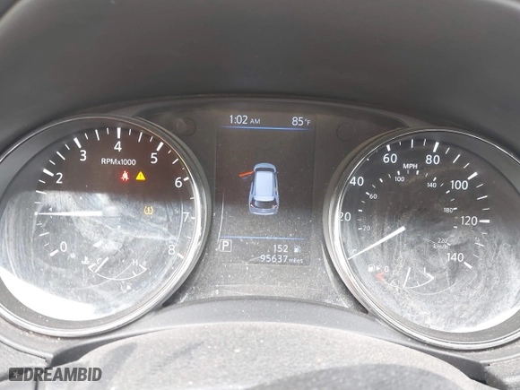 2018 Nissan Rogue S with VIN 5N1AT2MV5JC714196, listed as a IAAI auction lot 41792942 with 95,637 mi miles. Bid and sale history available at carsss.com. Image 7.