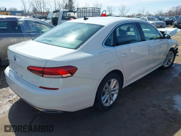 2020 Volkswagen Passat 2.0T SE with VIN 1VWSA7A39LC021369, listed as a IAAI auction lot 41855203 with 41,783 mi miles. Bid and sale history available at carsss.com. Image 4.