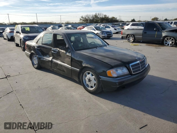 1994 Mercedes-Benz C with VIN WDBHA28E5RF090458, listed as a Copart auction lot 82380184 with Not Provided miles and Salvage Title. Bid and sale history available at carsss.com. Image 4.