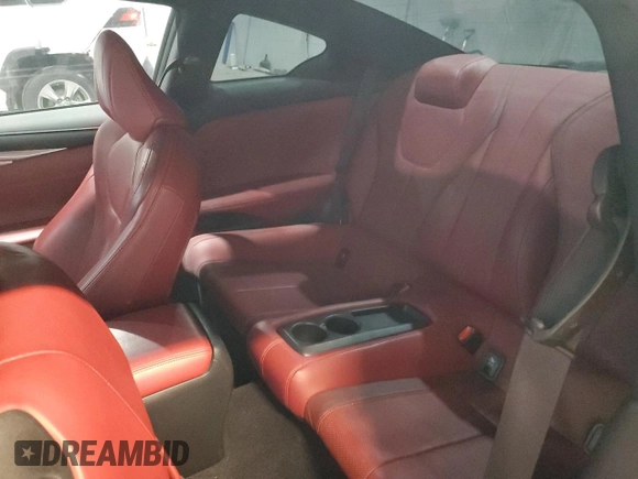 2017 Infiniti Q60 Red Sport 400 with VIN JN1FV7EL0HM701619, listed as a Copart auction lot 82981704 with 58,798 mi miles and Salvage title. Bid and sale history available at DreamBid. Image 10.