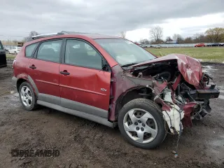2006 Pontiac Vibe with VIN 5Y2SL65826Z451081, listed as a Copart auction lot 48453204 with 259,841 mi miles and Salvage Title. Bid and sale history available at carsss.com. Image 4.