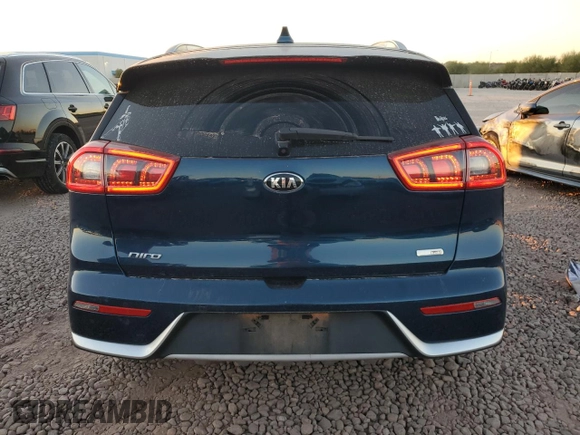 2018 Kia Niro FE with VIN KNDCB3LC9J5162065, listed as a Copart auction lot 85530934 with 77,146 mi miles and Salvage Title. Bid and sale history available at carsss.com. Image 6.