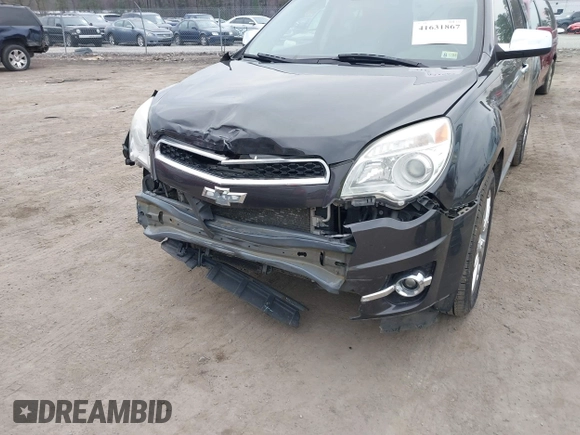 2015 Chevrolet Equinox LTZ with VIN 2GNFLDE36F6179664, listed as a IAAI auction lot 41631867 with 138,165 mi miles. Bid and sale history available at carsss.com. Image 6.