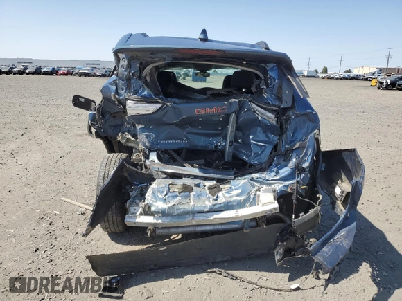 2024 GMC Terrain SLE z VIN 3GKALTEGXRL281358, wystawiony jako Copart lot #54585315 z przebiegiem 26 658 mil mil oraz Szkoda całkowita • Salvage title. Historia ofert i sprzedaży dostępna na DreamBid. Obrazek 6.