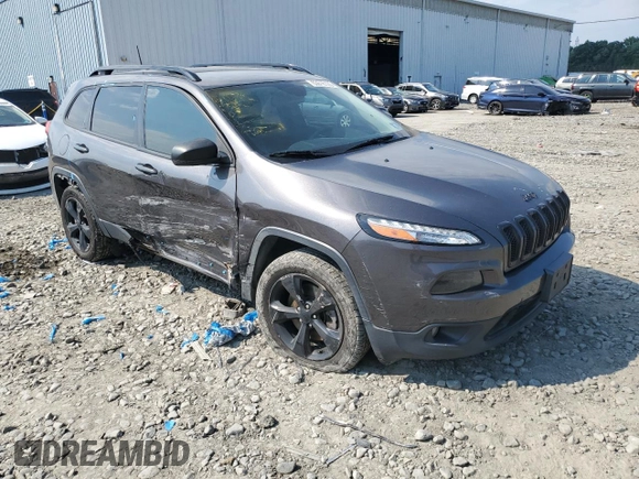 2018 Jeep Cherokee Latitude Tech Connect with VIN 1C4PJLCB2JD563295, listed as a Copart auction lot 63616125 with 71,618 mi miles and Salvage title. Bid and sale history available at DreamBid. Image 4.