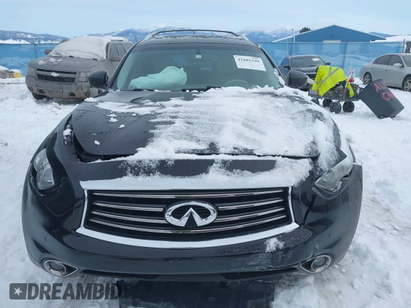 2012 Infiniti FX with VIN JN8AS1MW0CM156009, listed as a IAAI auction lot 41601349 with 53,795 mi miles and . Bid and sale history available at DreamBid. Image 13.