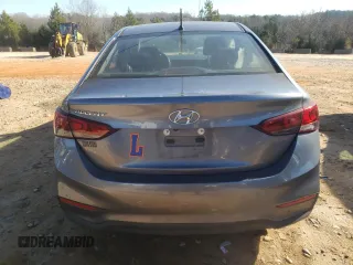 2019 Hyundai Accent SE with VIN 3KPC24A3XKE088489, listed as a Copart auction lot 85852464 with 105,582 mi miles and Salvage Title. Bid and sale history available at carsss.com. Image 6.