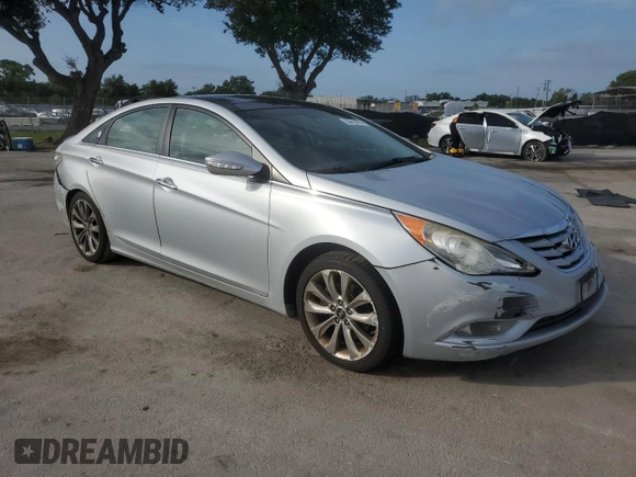 2012 Hyundai Sonata Limited z VIN 5NPEC4AB4CH455218, wystawiony jako Copart lot #60414585 z przebiegiem 195 817 mil mil oraz Szkoda całkowita • Salvage title. Historia ofert i sprzedaży dostępna na DreamBid. Obrazek 4.