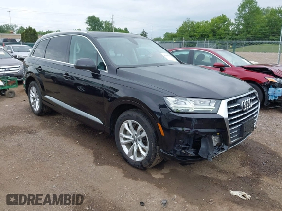 2019 Audi Q7 Premium Plus z VIN WA1LAAF72KD006893, wystawiony jako IAAI lot #42336243 z przebiegiem 61 330 mil mil oraz . Historia ofert i sprzedaży dostępna na DreamBid. Obrazek 1.
