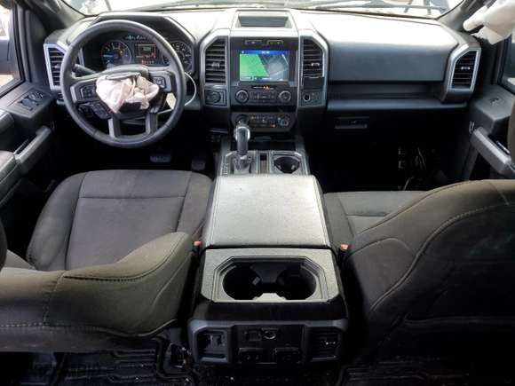 2019 Ford F-150 XL with VIN 1FTEW1EPXKFC99481, listed as a Copart auction lot 80211644 with 55,145 mi miles and Salvage Title. Bid and sale history available at carsss.com. Image 8.