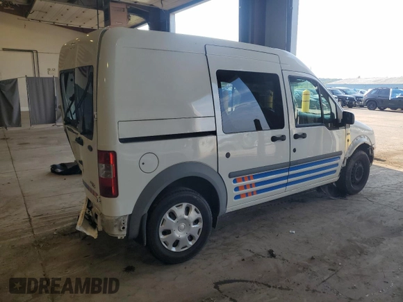 2013 Ford Transit Connect XLT with VIN NM0LS6BN9DT132971, listed as a Copart auction lot 62988865 with 173,421 mi miles and Salvage title. Bid and sale history available at DreamBid. Image 3.