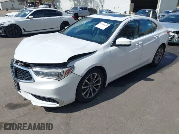 2020 Acura TLX w/Technology Pkg with VIN 19UUB1F56LA008852, listed as a IAAI auction lot 41904628 with 121,478 mi miles. Bid and sale history available at carsss.com. Image 18.