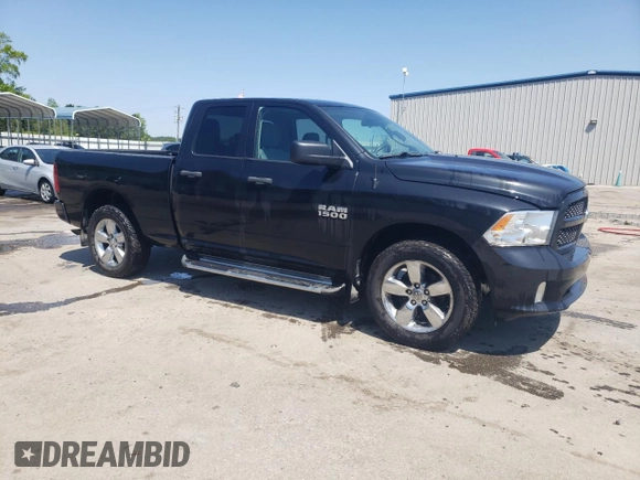 2018 Ram 1500 Express with VIN 1C6RR7FG1JS308852, listed as a Copart auction lot 51812515 with 68,224 mi miles and Salvage title. Bid and sale history available at DreamBid. Image 4.