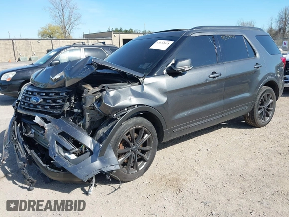 2017 Ford Explorer XLT with VIN 1FM5K8D89HGB29061, listed as a IAAI auction lot 42133475 with 121,086 mi miles and . Bid and sale history available at DreamBid. Image 2.