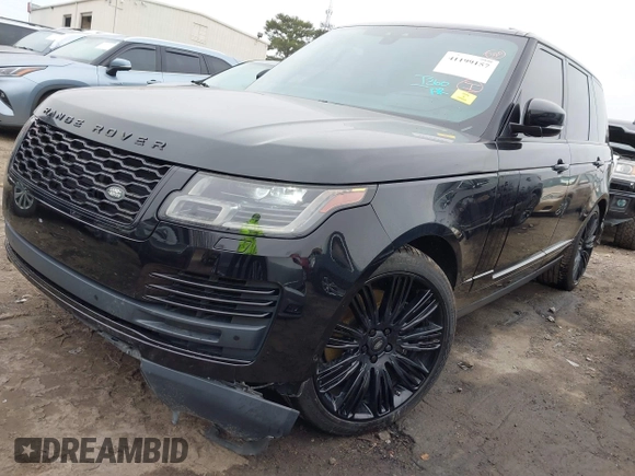 2019 Land Rover Range Rover with VIN SALGS2REXKA545261, listed as a IAAI auction lot 41199157 with 56,926 mi miles and . Bid and sale history available at DreamBid. Image 23.