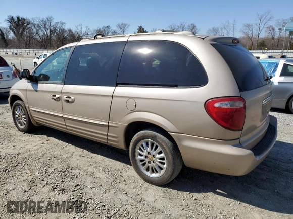2002 Chrysler Town & Country Limited with VIN 2C8GP64L42R718160, listed as a Copart auction lot 46631075 with 231,777 mi miles and Salvage Title. Bid and sale history available at carsss.com. Image 2.