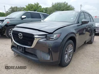 2024 Mazda CX-90 Preferred Plus with VIN JM3KKCHD3R1153224, listed as a IAAI auction lot 42148905 with 9,484 mi miles and . Bid and sale history available at DreamBid. Image 6.