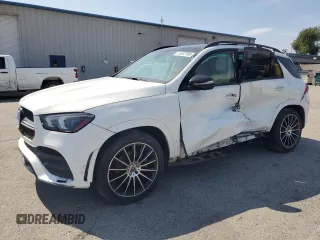 2021 Mercedes-Benz GLE 350 z VIN 4JGFB4KB8MA436066, wystawiony jako Copart lot #45682765 z przebiegiem 20 515 mil mil oraz Szkoda całkowita • Salvage title. Historia ofert i sprzedaży dostępna na DreamBid. Obrazek 1.