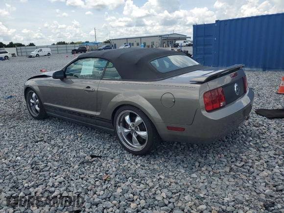 2005 Ford Mustang Deluxe with VIN 1ZVFT84N555215001, listed as a Copart auction lot 61993435 with 85,407 mi miles and Salvage title. Bid and sale history available at DreamBid. Image 2.