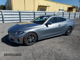 2025 BMW 4 Series 430i with VIN WBA43DA05SCT05393, listed as a Copart auction lot 48786275 with 13,656 mi miles and Clean title. Bid and sale history available at DreamBid. Image 1.