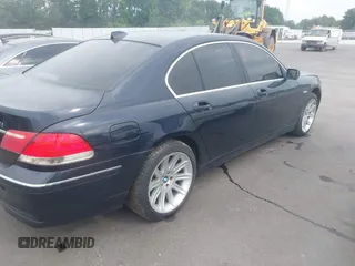 2006 BMW 7 Series 750i with VIN WBAHL83536DT01280, listed as a IAAI auction lot 42434025 with 181,189 mi miles and . Bid and sale history available at DreamBid. Image 4.