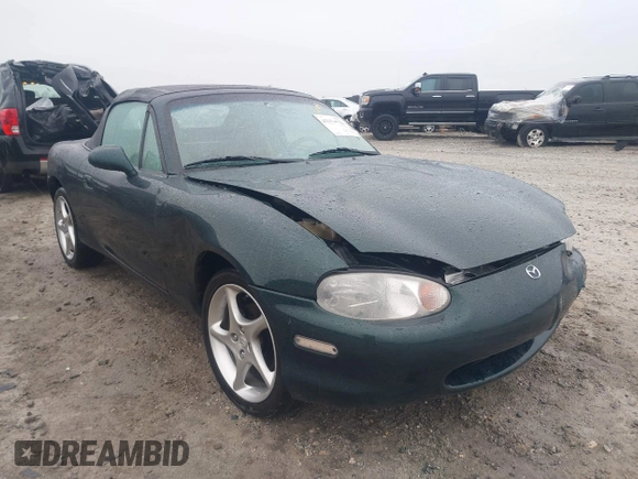 1999 Mazda MX-5 Miata with VIN JM1NB3539X0123231, listed as a IAAI auction lot 42314156 with 154,755 mi miles and . Bid and sale history available at DreamBid. Image 1.