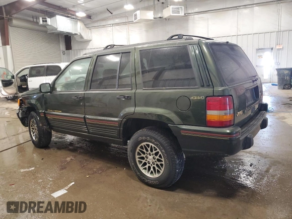 1995 Jeep Grand Cherokee Limited with VIN 1J4GZ78S9SC547492, listed as a Copart auction lot 83001084 with 109,863 mi miles and Clean title. Bid and sale history available at DreamBid. Image 2.