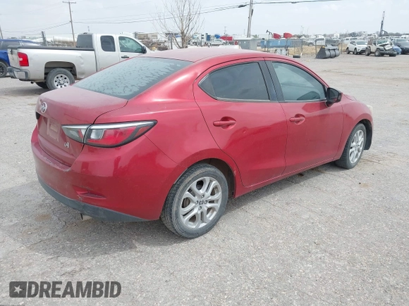 2016 Scion iA with VIN 3MYDLBZV5GY102267, listed as a IAAI auction lot 41837787 with 1 mi miles. Bid and sale history available at carsss.com. Image 4.