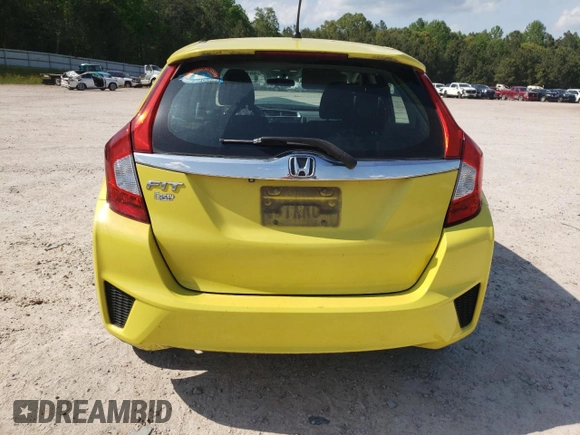 2015 Honda Fit EX with VIN 3HGGK5G88FM725581, listed as a Copart auction lot 55156905 with 63,680 mi miles and Salvage title. Bid and sale history available at DreamBid. Image 6.