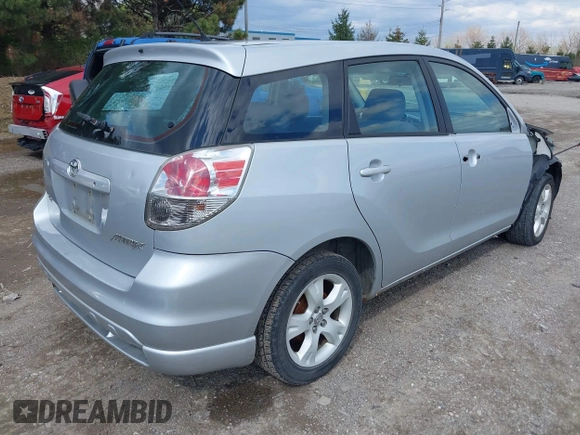 2005 Toyota Matrix STD with VIN 2T1KR30E85C436944, listed as a IAAI auction lot 41985304 with 295,745 mi miles. Bid and sale history available at carsss.com. Image 4.