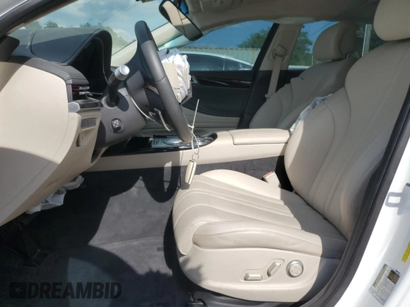 2021 Genesis G80 2.5T z VIN KMTGB4SCXMU046751, wystawiony jako Copart lot #53548415 z przebiegiem Nie podano mil oraz Nie do naprawy • Non repairable. Historia ofert i sprzedaży dostępna na DreamBid. Obrazek 7.