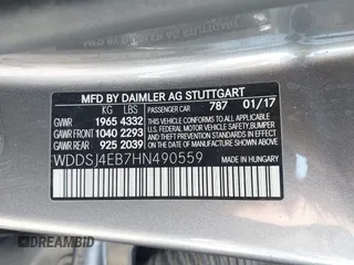 2017 Mercedes-Benz CLA 250 z VIN WDDSJ4EB7HN490559, wystawiony jako IAAI lot #41934154 z przebiegiem Nie podano mil oraz . Historia ofert i sprzedaży dostępna na DreamBid. Obrazek 9.