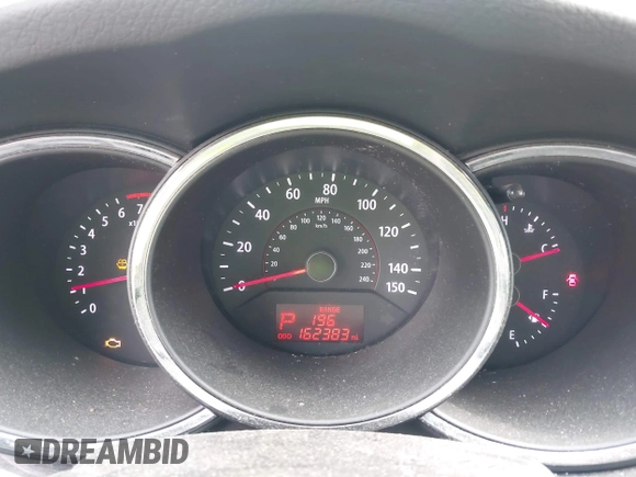 2012 Kia Sorento LX with VIN 5XYKTDA64CG259082, listed as a IAAI auction lot 42012153 with 162,383 mi miles. Bid and sale history available at carsss.com. Image 7.