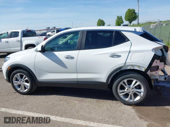 2023 Buick Encore GX Preferred with VIN KL4MMBS22PB134758, listed as a IAAI auction lot 42071310 with 59,801 mi miles and . Bid and sale history available at DreamBid. Image 15.