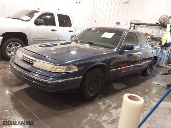 1994 Ford Crown Victoria with VIN 2FALP73W7RX115913, listed as a IAAI auction lot 41899751 with 159,361 mi miles. Bid and sale history available at carsss.com. Image 2.