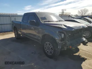 2015 Ford F-150 XLT with VIN 1FTEX1EP3FKD57294, listed as a Copart auction lot 46693135 with 127,359 mi miles and Salvage Title. Bid and sale history available at carsss.com. Image 4.