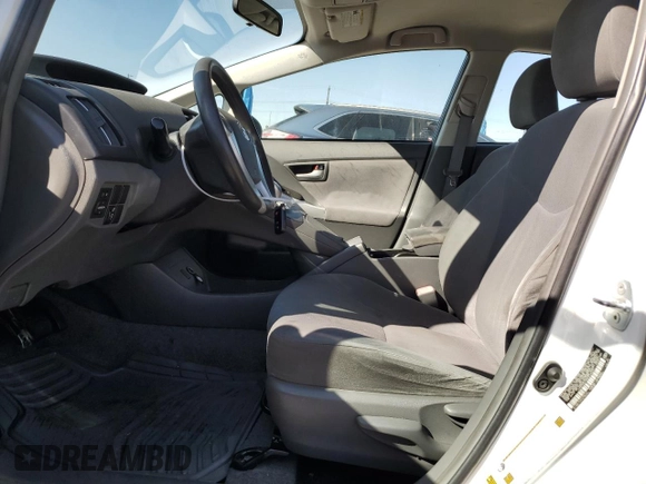2010 Toyota Prius II with VIN JTDKN3DU3A0016042, listed as a Copart auction lot 52428225 with 238,791 mi miles and Salvage Title. Bid and sale history available at carsss.com. Image 7.