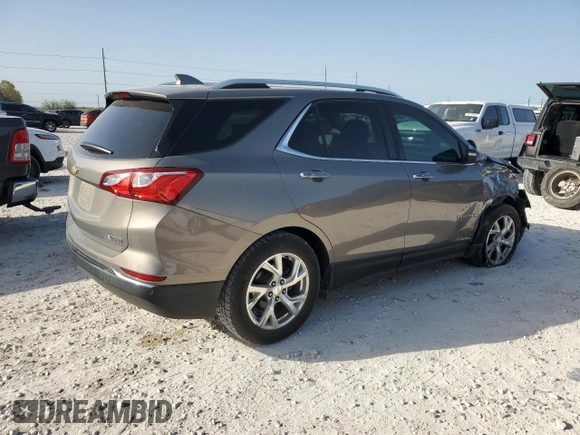 2018 Chevrolet Equinox Premier with VIN 3GNAXMEV1JS531382, listed as a Copart auction lot 49818085 with 98,740 mi miles and Salvage Title. Bid and sale history available at carsss.com. Image 3.