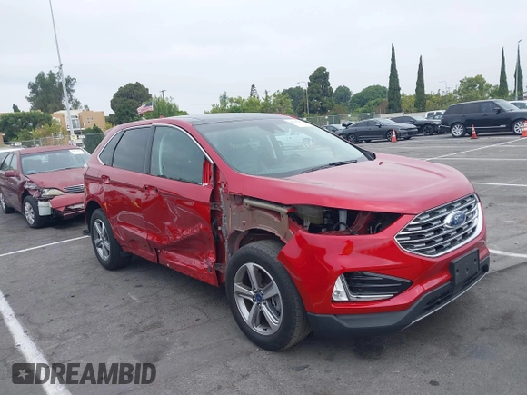 2020 Ford Edge SEL with VIN 2FMPK3J96LBA27824, listed as a IAAI auction lot 42595082 with 42,493 mi miles and . Bid and sale history available at DreamBid. Image 1.